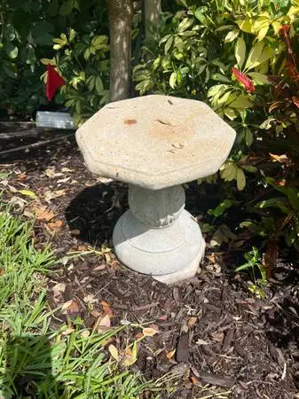 Concrete Pedestals for Outdoors (Set of 2)