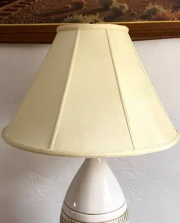 Vintage Fabric Lamp Shade