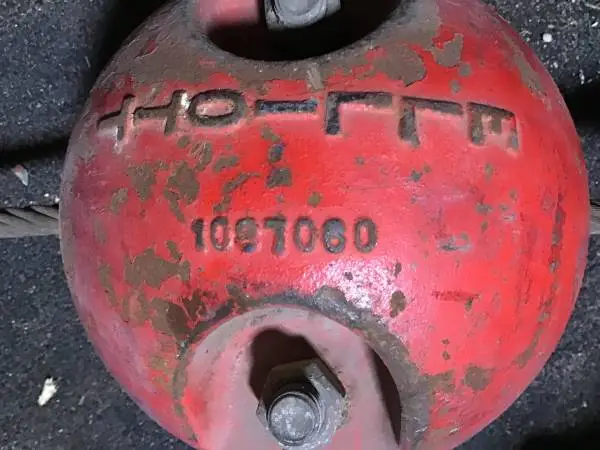Elliott Crane ball with hook up