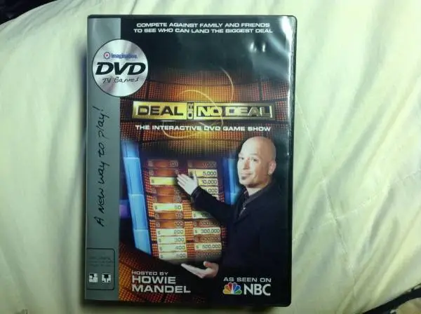 Deal or No Deal NBC TV Gameshow DVD Game