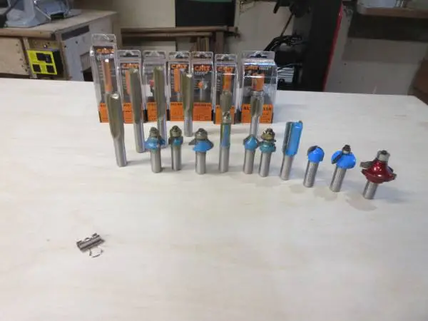 Brand new top quality router bits at half price