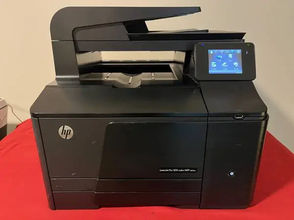 HP LaserJet Pro 200 MFP M276nw All-in-One Color Laser Printer