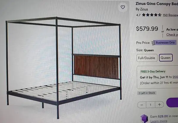 Queen platform bed NEW &Mattress MOVING NEED TO SELL IT NOW