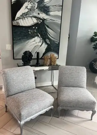 Newly Reupholstered Chairs (Set of 2)