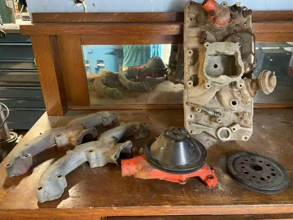 Small block chevy parts