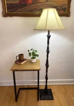 Vintage Metal Floor Lamp