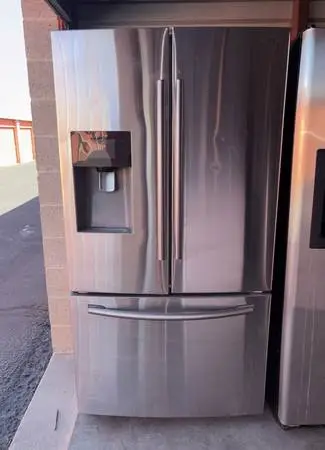Samsung Stainless Steel Refrigerator And Freezer