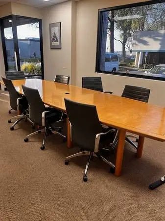 Conference Chairs-Leather Grey-By Teknion