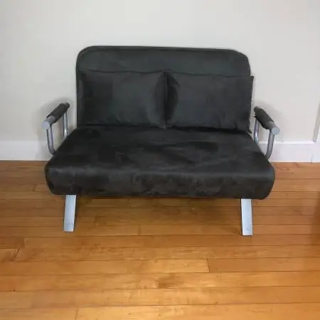 Gray Fold Out Sleeper Futon
