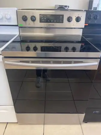 STOVE GLASS TOP SAMSUNG STAINLESS STEEL