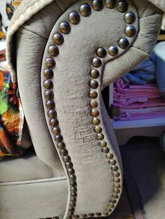 Sectional and recliner together