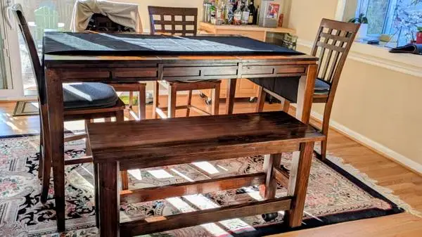 Custom Bench Seat for Dining Room Set