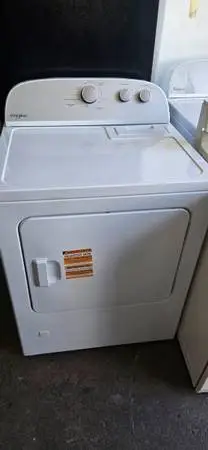 WHIRLPOOL HEAVY DUTY SUPER CAPACITY PLUS GAS DRYER WARRANTY N DELIVERY