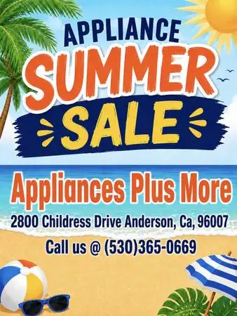 APPLIANCE SUMMER SALE🚚FREE SAME DAY DELIVERY🚚