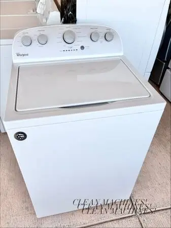 Whirlpool Washer CLEAN MACHINES!