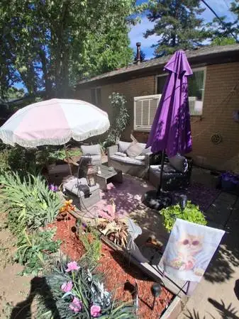 Patio furniture seating set