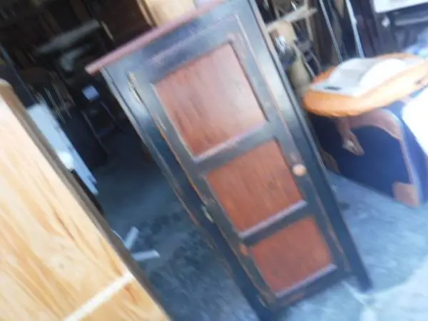 Painted Pantry Storage Cabinet