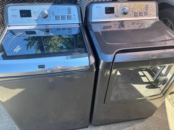 Brand new Maytag washer and electric dryer will deliver