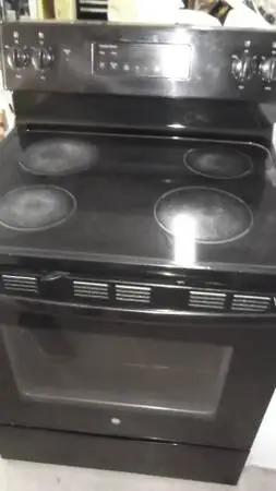 G.E. Glass Top STOVE, GUARANTEED
