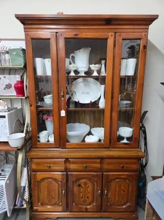 Spanish Traditional China Cabinet