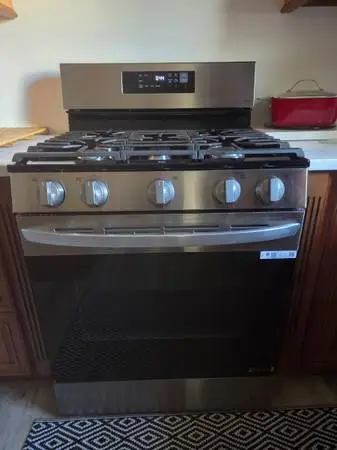 Lg gas range
