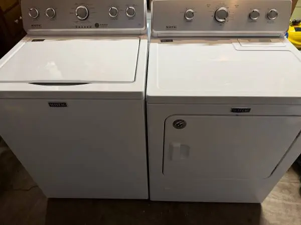 Washer and dryer