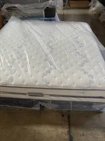 King simmons Beautyrest luxury firm mattress
