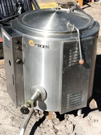 Groen 40 Gallon Electric Kettle Boiler Pot - 40 Gallon