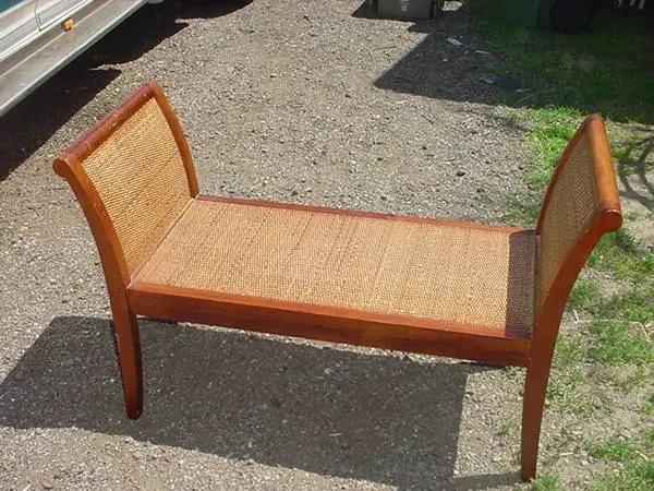 wood bench
