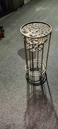 3 Metal Stackable Tables/Stands