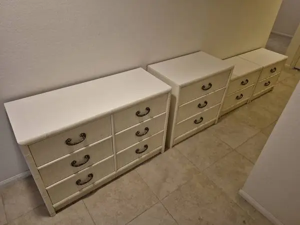 4 Piece Dresser and Nightstand Set