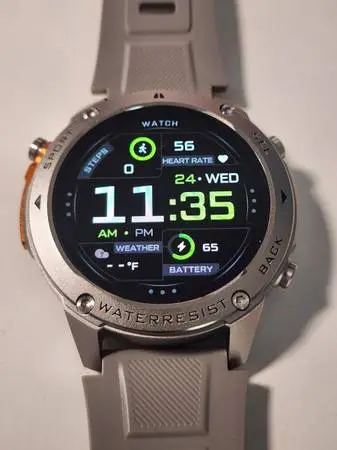 Infiniity DM56 Smartwatch 1.43 AMOLED Display, Bluetooth Calling & Fi