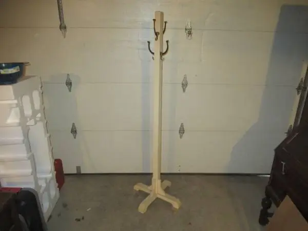 VINTAGE HALL TREE COAT RACK