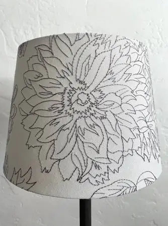 Threshold Floral Design Lamp Shade