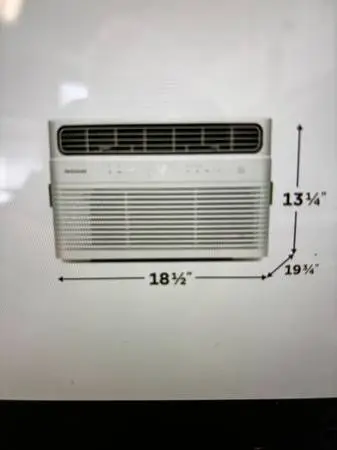 AC Frigidaire 10,000 BTU with WI-FI