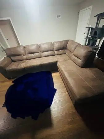 2 piece sectional barely used