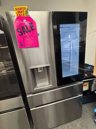Sale🎈 LG instaview 4-doors fridge working perfect new open box