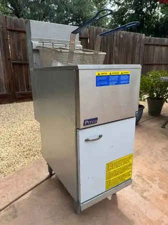 Commercial LP Gas Deep Fryer