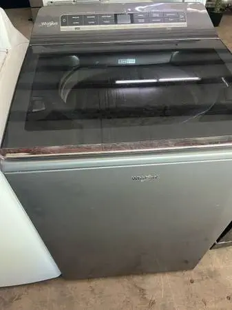 Top load whirlpool glass washing machine