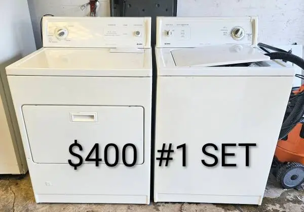 Washer and GAS Dryer sets