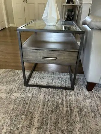 Modern coffee table and end table