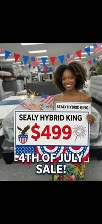 King Sealy hybrid Sale
