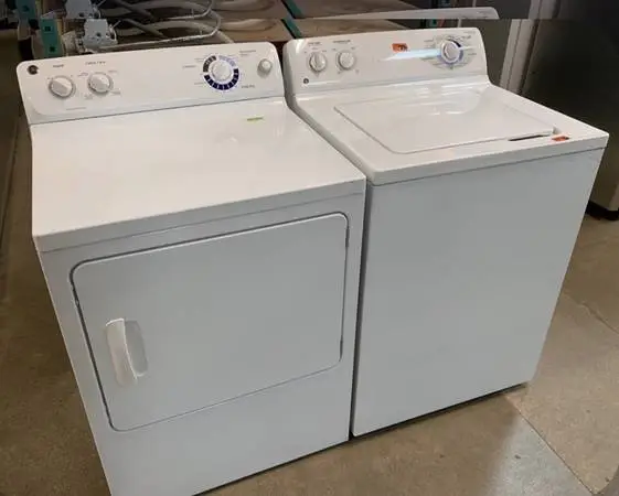 Clean, working washer and dryer