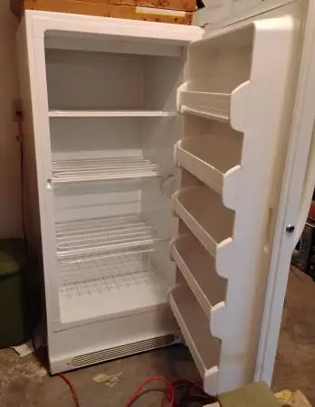 upright freezer