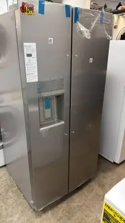 New Frigidaire 33 stainless steel compact side by side refrigerator
