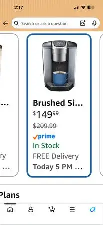 Keurig K-Elite Single Serve K-Cup Pod Coffee Maker