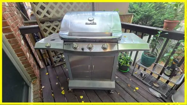 Parrilla para Barbacoa - BBQ Grille with 2 propane tanks