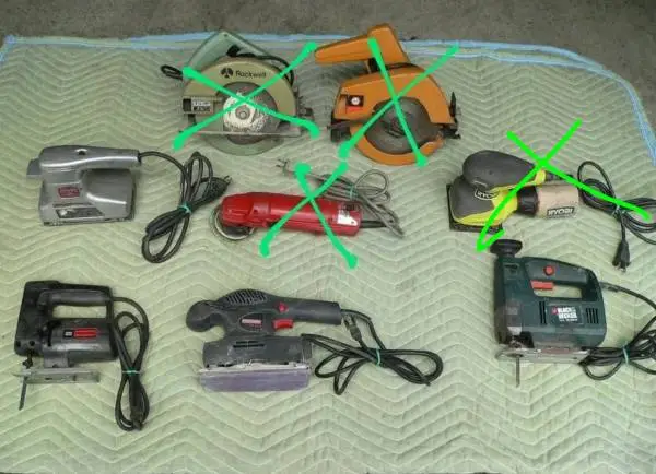 BIG LOT ASSORTED ELECTRIC POWER TOOLS ALL WORKNG GREAT $15-$20 EACH