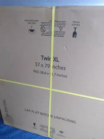New Twin XL Power bed base remote headlift retail$350