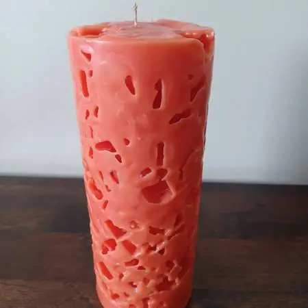 ✨🔥Vintage Ice or Swiss Cheese 10 Pillar Candle🔥✨